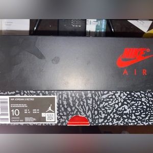 Like New Retro 3 Jordan’s